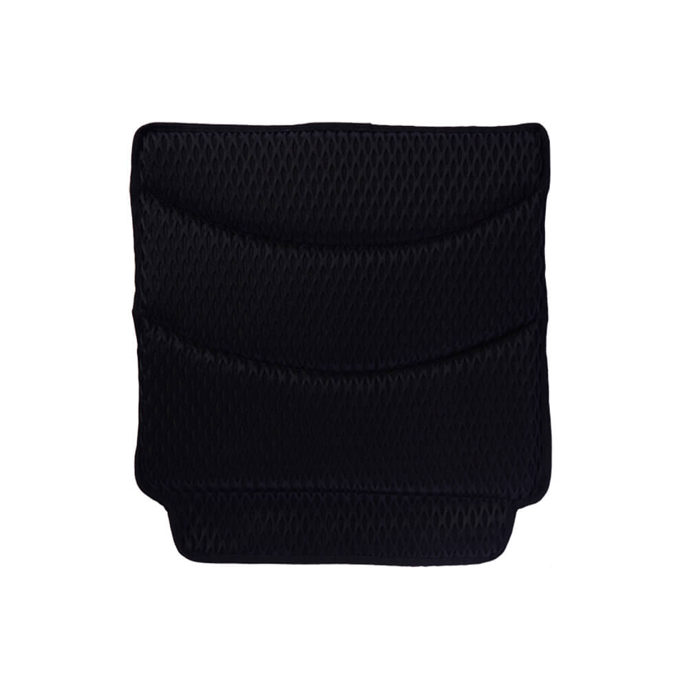black seat cushion