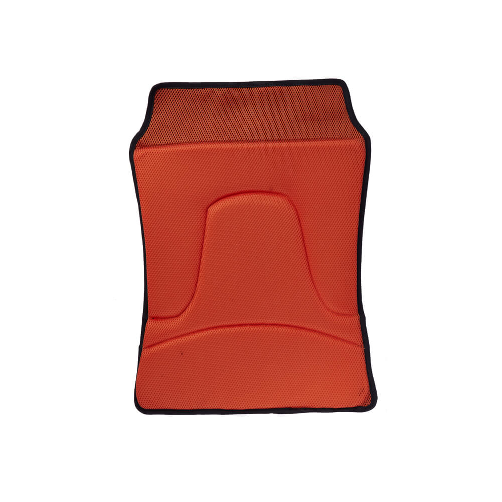 orange back cushion