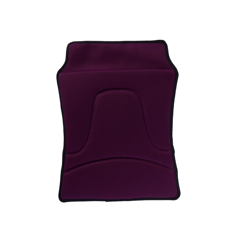 purple back cushion