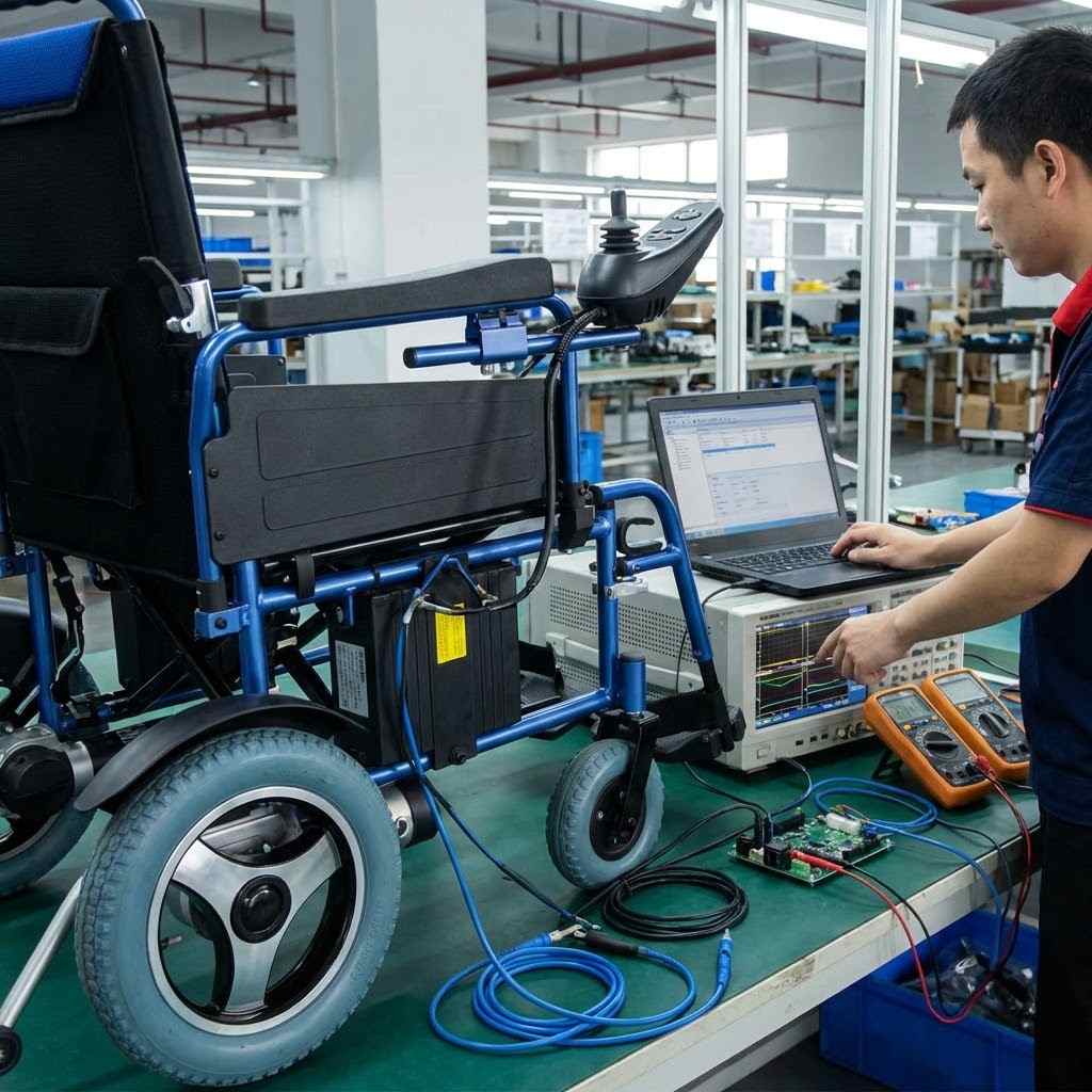 electric wheelchair factory in China