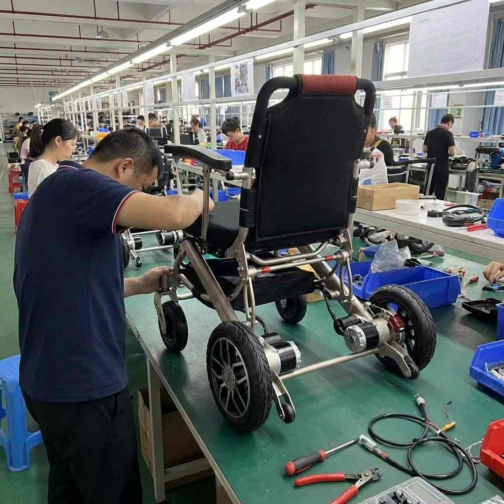 production line for wheelchair