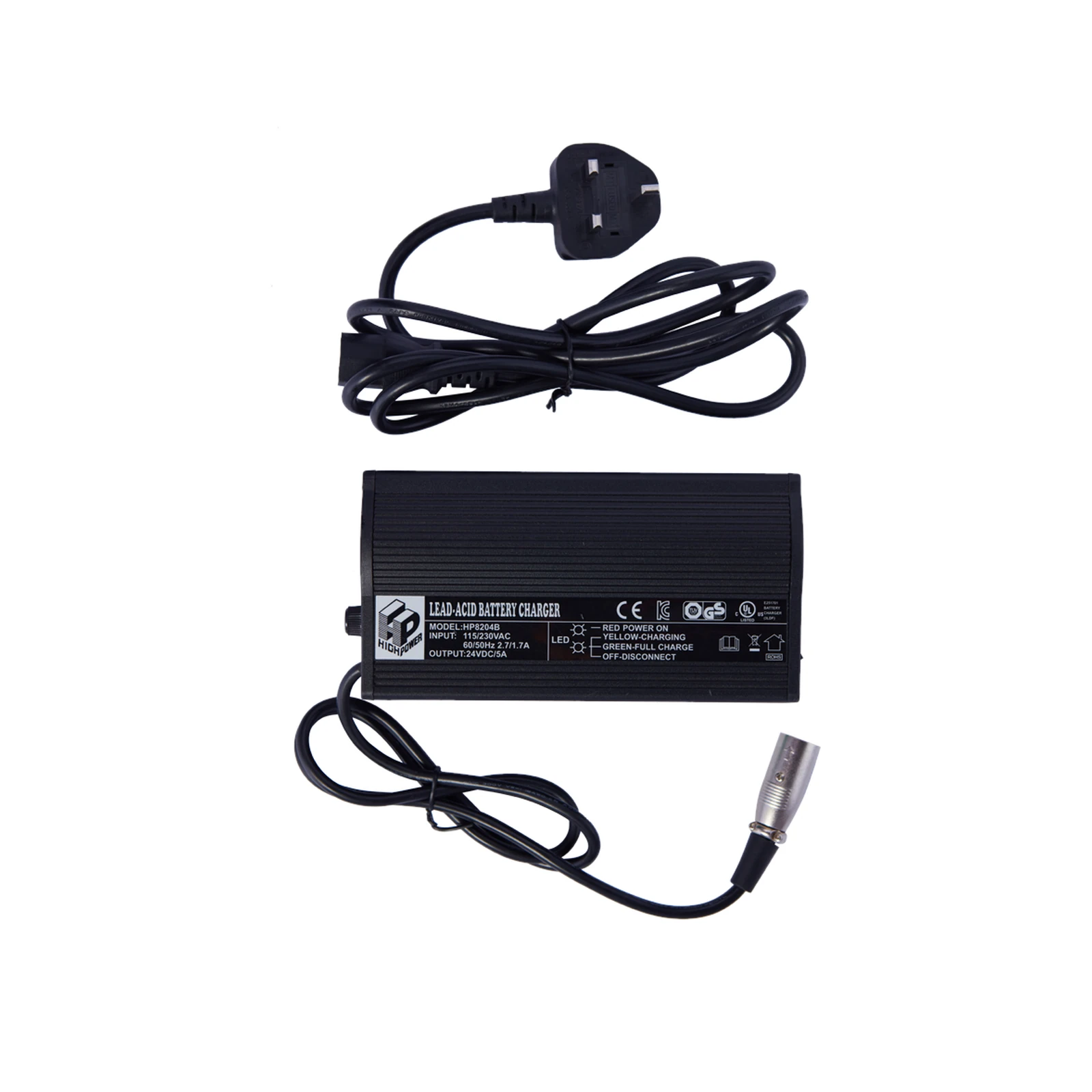 ZVCARE 5A lead-acid electric wheelchair battery charger