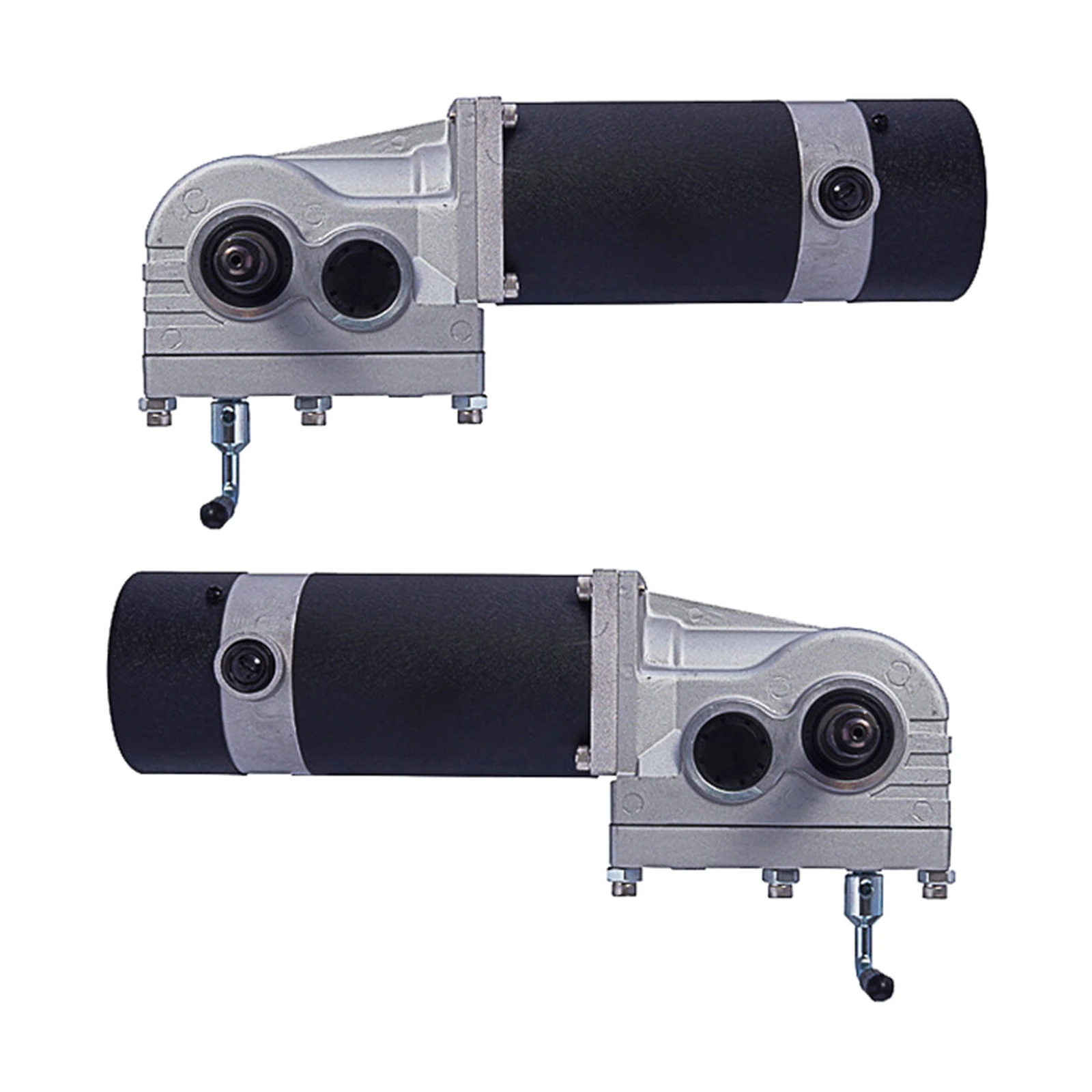 ZVCARE DR3 320W brushed DC electric wheelchair motor, front view