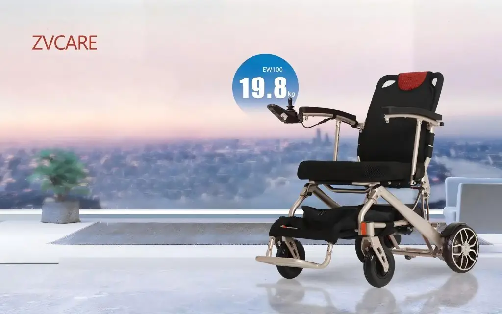 EW100 lightweight folding electric wheelchair