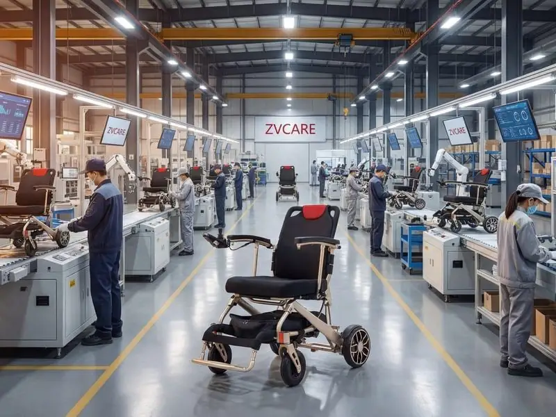 Lightweight wheelchair frame production