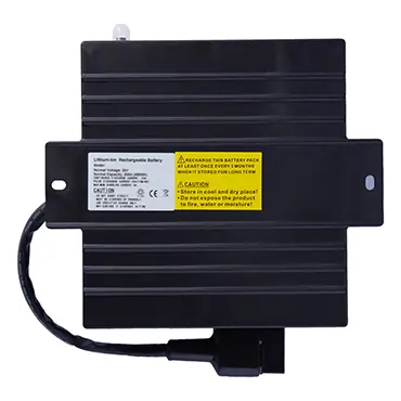 Lithium battery pack for electric wheelchair