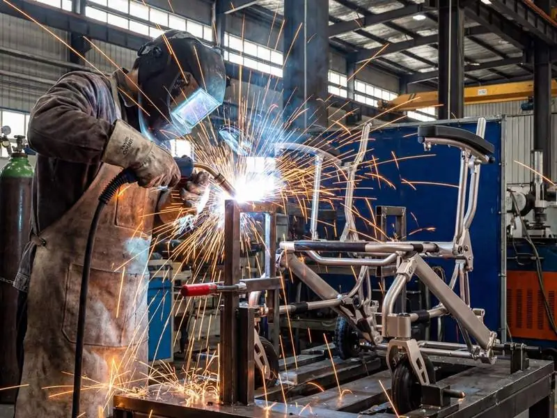 Wheelchair frame manufacturing